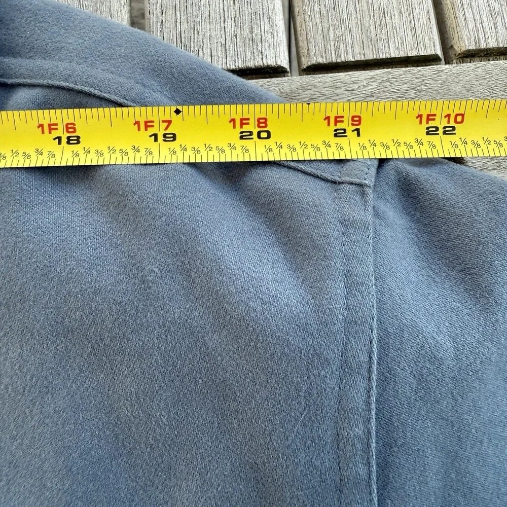 VTG Levis Shirt Jacket  Mens Large Blue Shacket  Lined Button Up Chamois Heavy - Picture 12 of 15